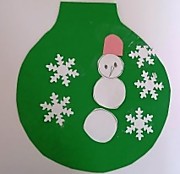 Печеркина Виктория МАУДО Детский сад №5 Тюменская область, г. Ялуторовск   «Елочный шар»